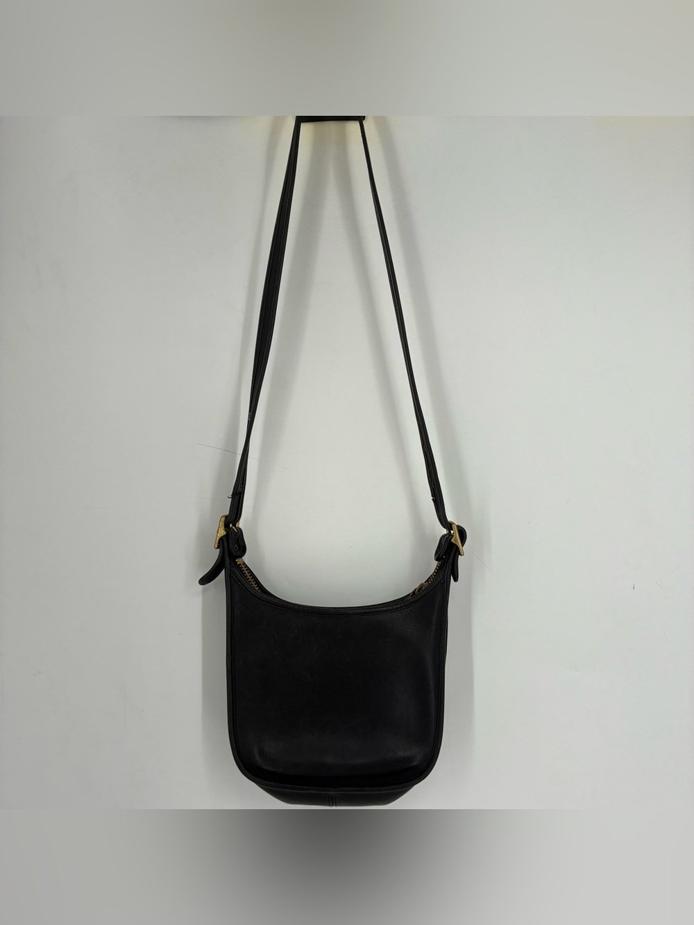 COACH Vintage Janice Ricardi-Desantos Legacy Crossbody Bag Purse 9950 Black - Picture 2 of 15